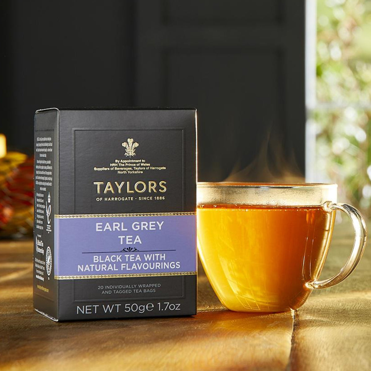 Taylors Earl Grey 伯爵茶｜佛手柑香紅茶｜20包茶包
