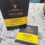 Taylors 有機洋甘菊花草茶｜20包獨立包裝｜天然無咖啡因
