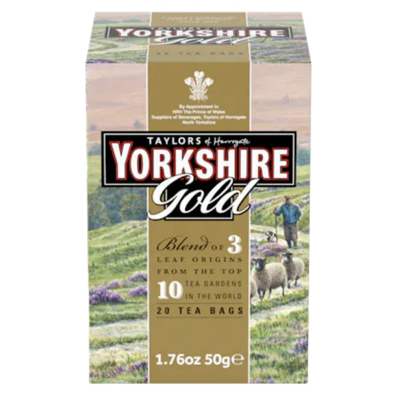 Taylors of Harrogate Yorkshire Gold tea(20包獨立包裝)