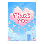 A4大尺寸Thank You感謝咭款式D