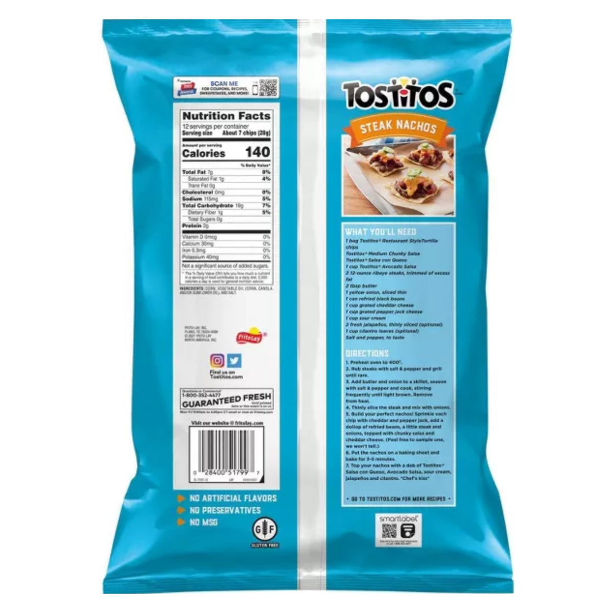Tostitos 玉米脆片｜派對聚會分享零食｜適合搭配醬料
