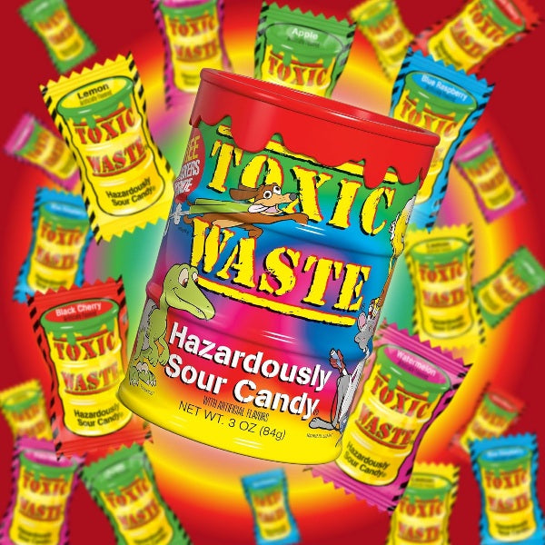 Toxic Waste Extreme Sour Candy 超酸挑戰糖果