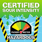 Toxic Waste Hazardously Sour Candy 包裝 美國零食