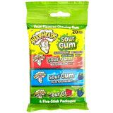 WarHeads Sour Gum 4 packages