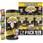 Warheads Atomic Fizz極致酸味爆炸碳酸糖產品包裝
