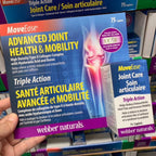 Webber Naturals 三重療效關節修護配方75粒｜Triple Action Joint Care｜加拿大製
