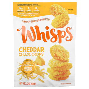 Whisps Cheese Crisps - Cheddar 生酮零食,芝士脆片60g