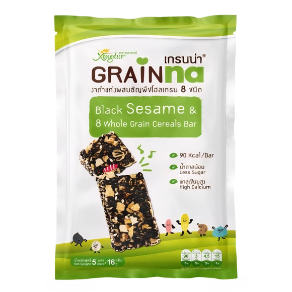 Xongdur Grainna 黑芝麻8穀香脆條 (5包獨立裝)