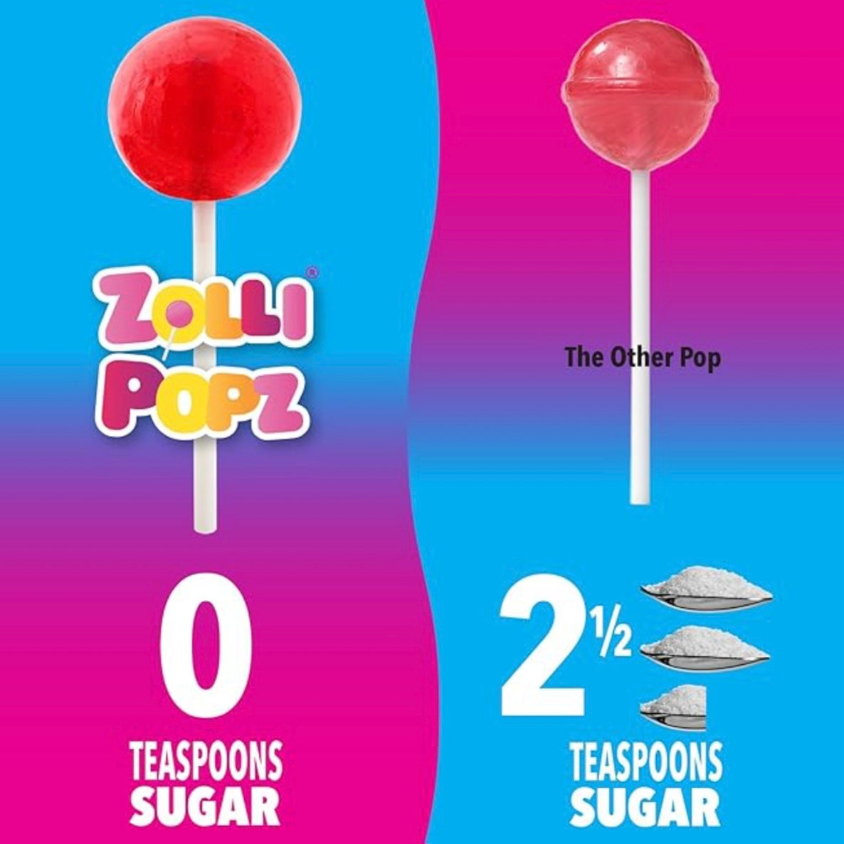 Zolli Pops Zero Sugar 無糖潔齒棒棒糖