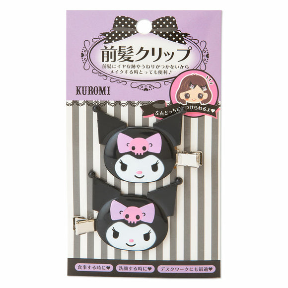 Kuromi 造型前髮夾(二入裝)(日版)