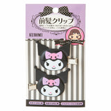 Kuromi 造型前髮夾(二入裝)(日版)