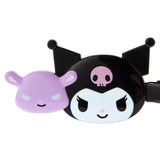 Kuromi × Baku 前髮長夾組(2入裝)日版可愛風格