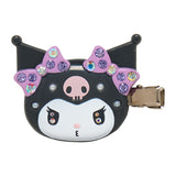 Kuromi 彩色寶石前髮夾(二入裝)日系可愛