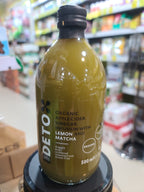 Deto有機天然無過濾檸檬抹茶蘋果醋 500ml (ch)