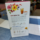 南非養生博士茶, 無咖啡因, ,16種不同花果（20包三角茶包）