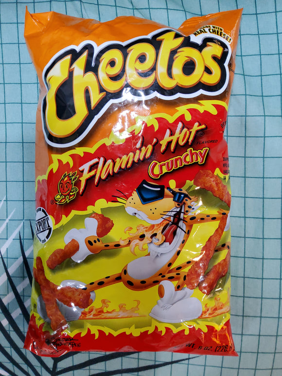 Cheetos Crunchy Cheese Flaming Hot 無麩質 酸辣味香脆芝士條 227g