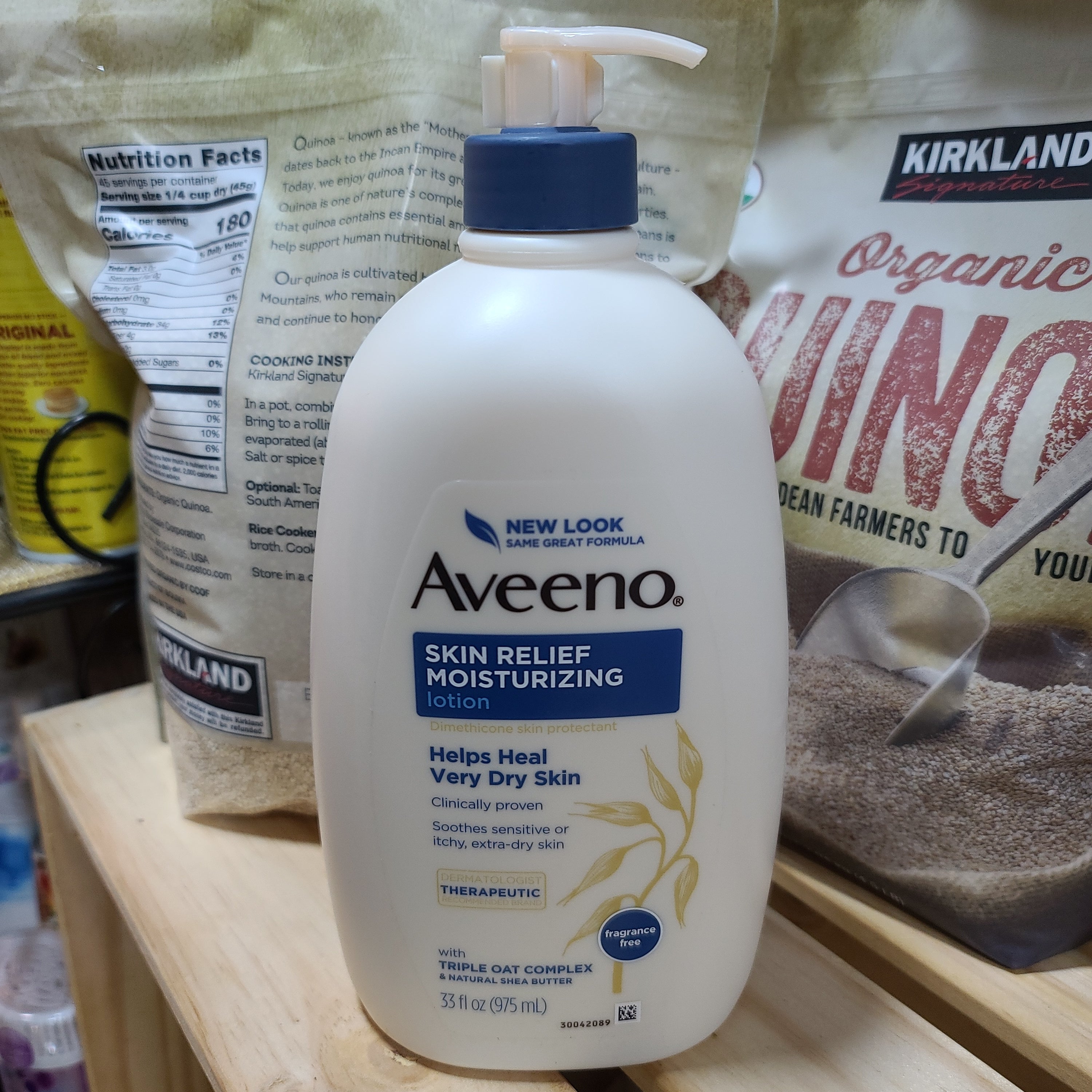 Aveeno高效舒緩,止癢潤膚露975ml(美加直送✈️)