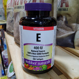 Webber Naturals Vitamin E (300 Softgels)