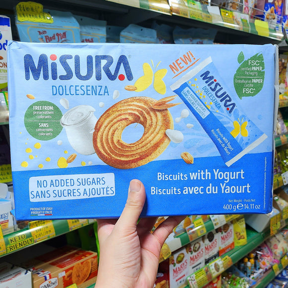 意大利Misura無添加糖乳酪消化餅(12包獨立包裝)