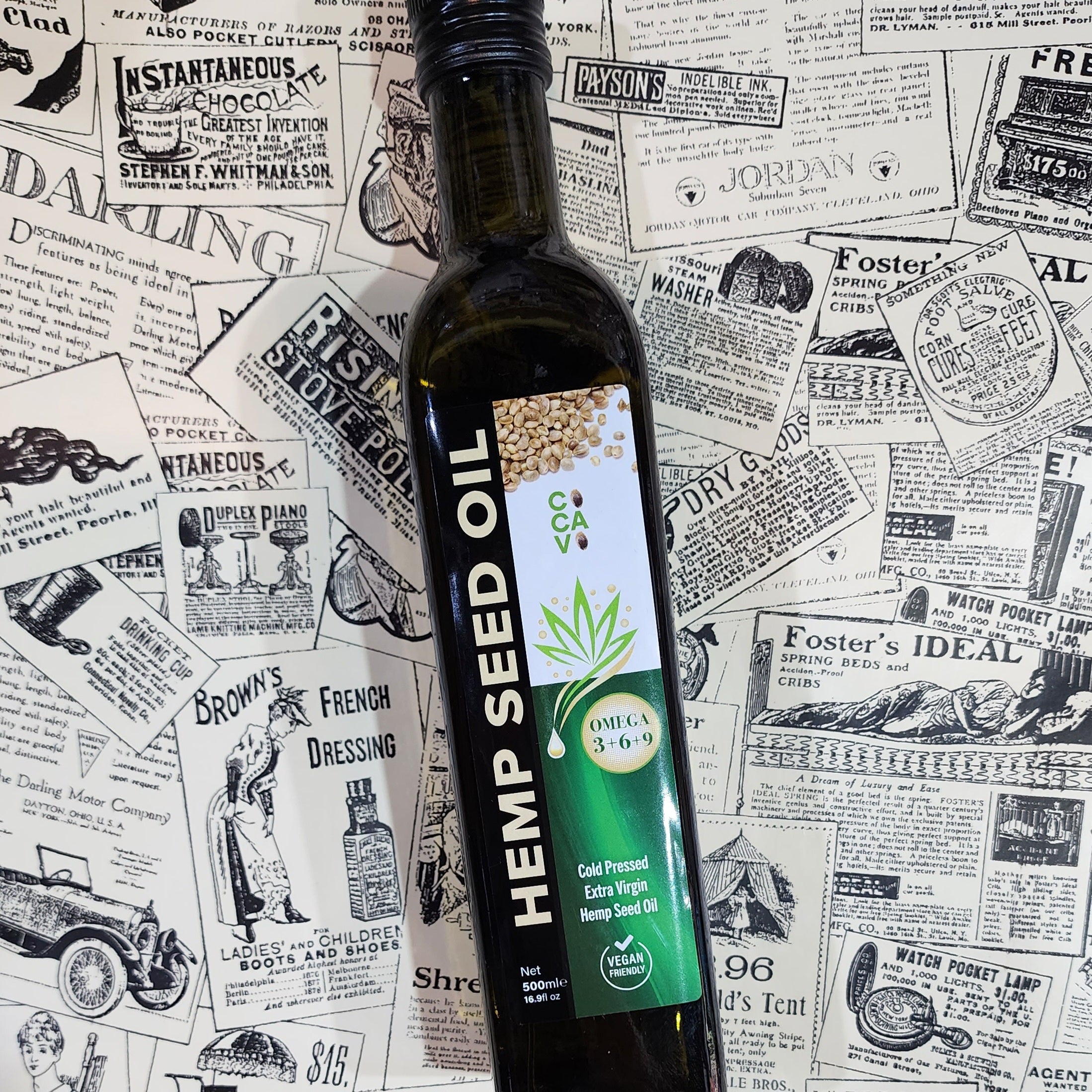 Cocavo Organic Hemp Seeds Oil 有機大麻籽油 500ml