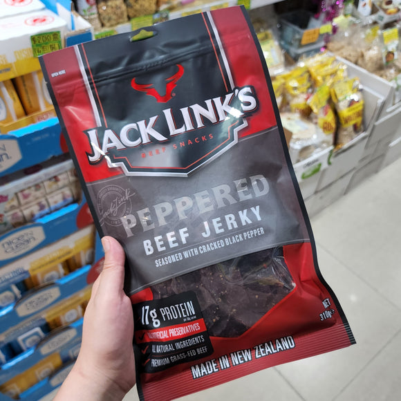 紐西蘭Jack Link's 黑椒味牛肉乾家庭大包裝310g