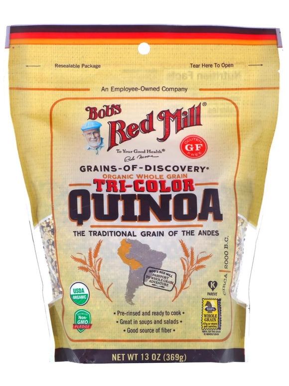 Bob's Red Mill Organic Tricolor Quinoa Grain 有機三色藜麥 369g