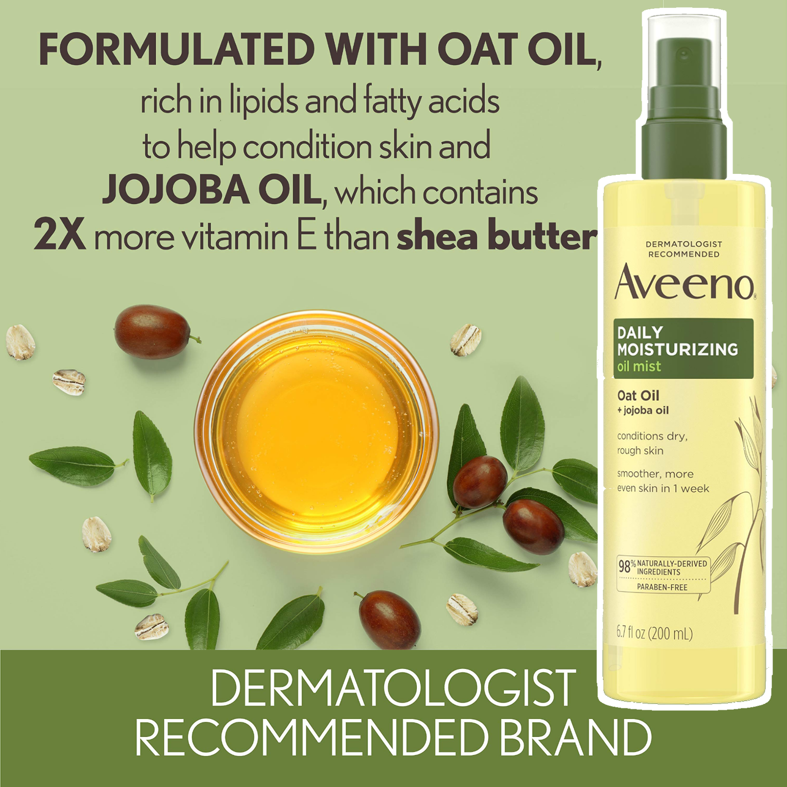Aveeno 燕麥荷荷巴補濕護膚油200ml(美加直送✈️)