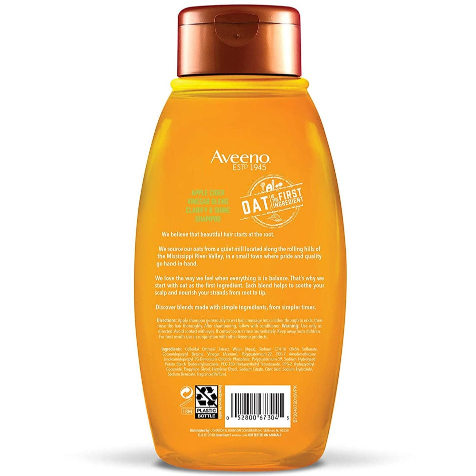Aveeno蘋果醋洗髮水(清爽去油脂)(美加直送✈️)