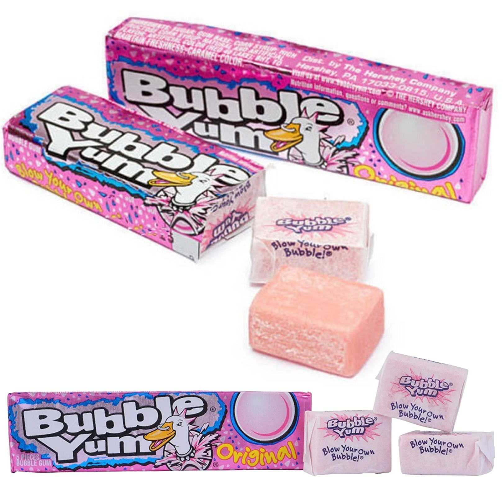 Bubble Yum Bubble Gum 原味吹波糖