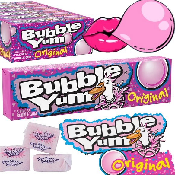 Bubble Yum Bubble Gum 原味吹波糖