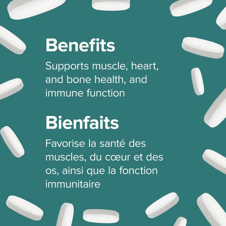 Webber Naturals 強效吸收 鈣鎂鋅片 (200粒裝)