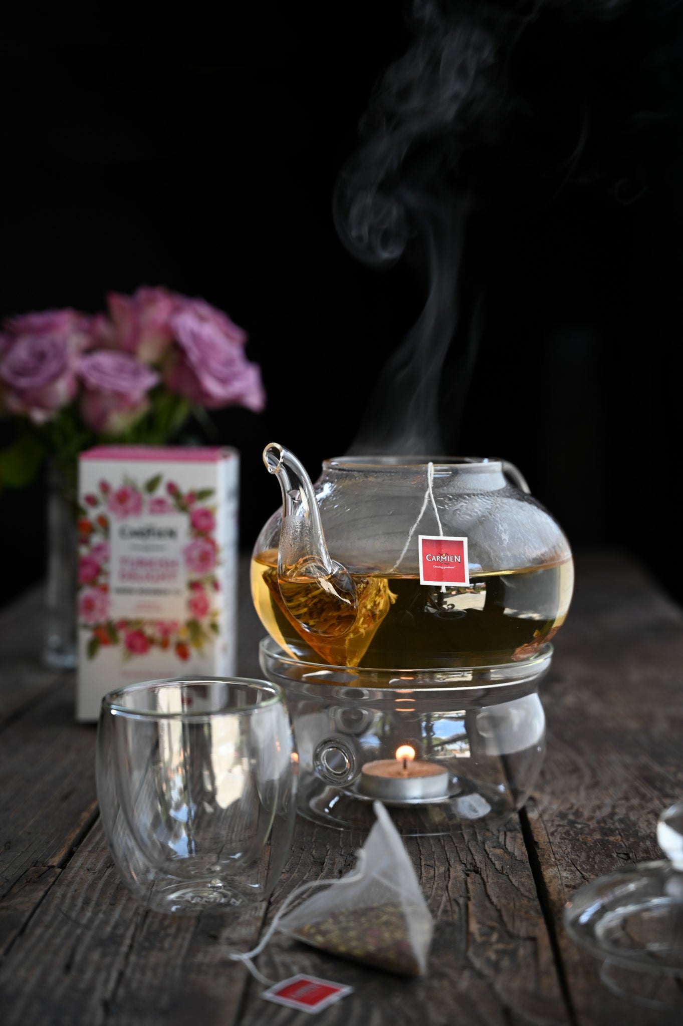 Carmien養生南非國寶茶/博士茶,玫瑰甜心,無咖啡因 (20包裝)
