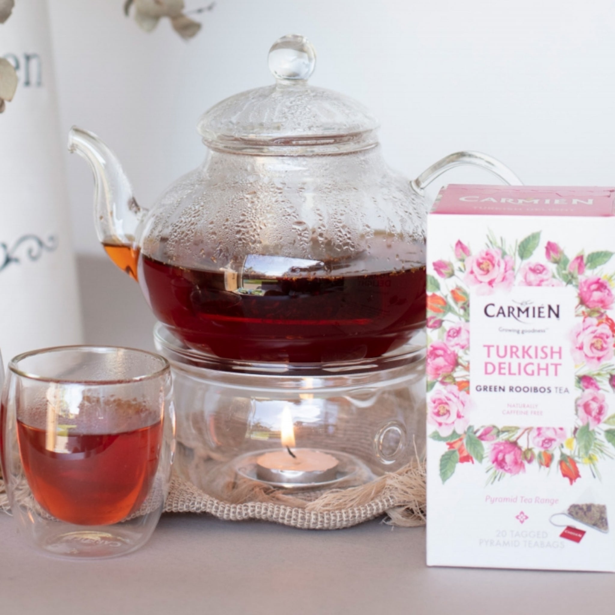 Carmien養生南非國寶茶/博士茶,玫瑰甜心,無咖啡因 (20包裝)