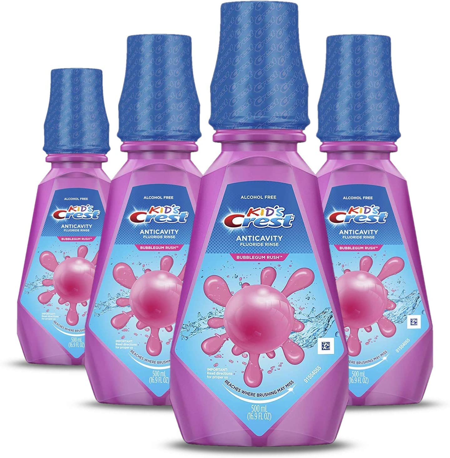 Crest Kids Anticavity Fluoride Rinse兒童防蛀含氟漱口水泡泡糖味