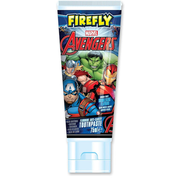 Firefly Avengers 泡泡糖味含氟防蛀兒童牙膏 75ml