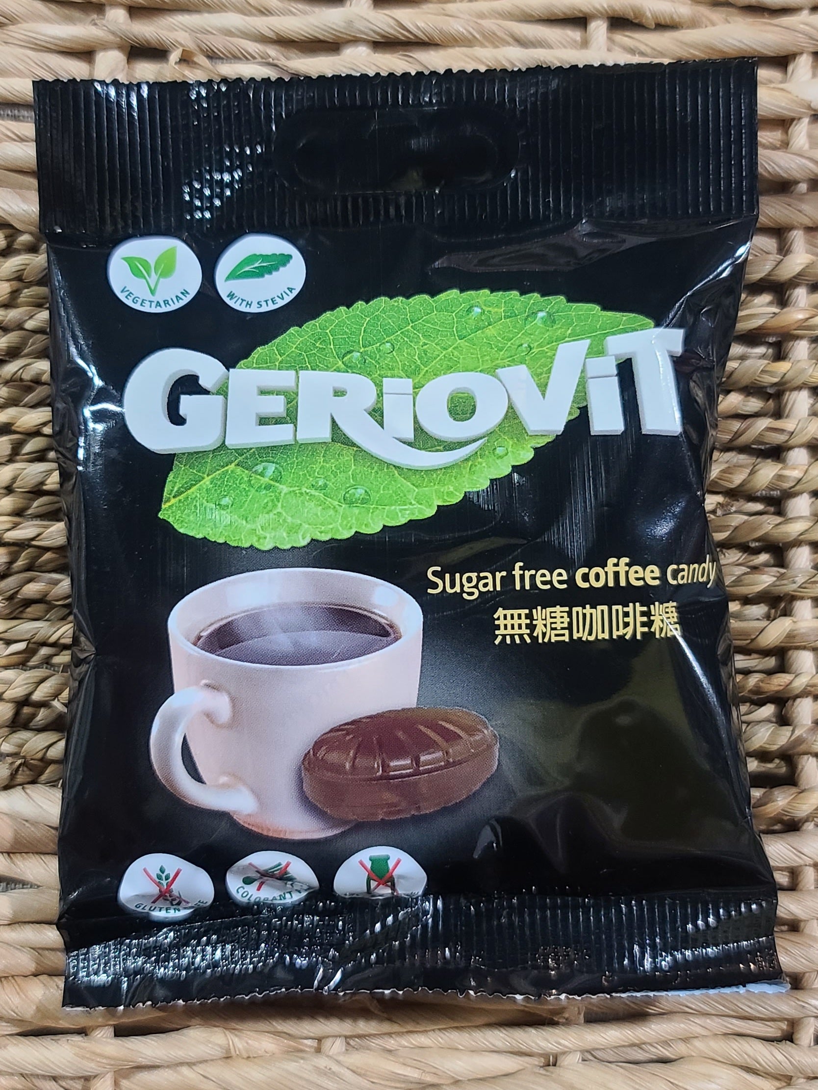 Geriovit 無糖無麩質,咖啡糖 40g