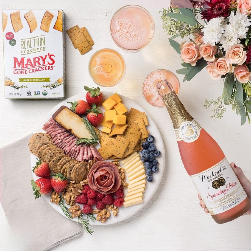 Mary's Gone 有機無麩質,素食,非轉基因,香草蒜蓉味薄脆餅