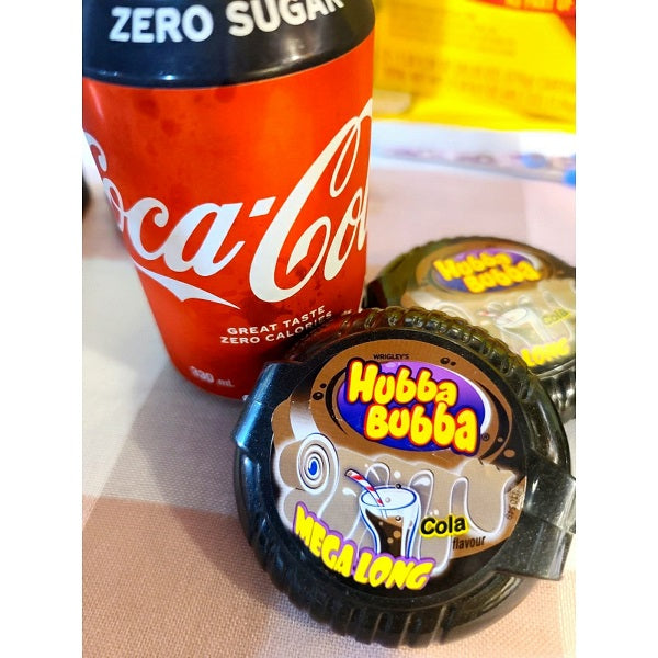 Hubba Bubba Bubble Tape Cola 可樂味泡泡糖包裝 卷裝吹波糖