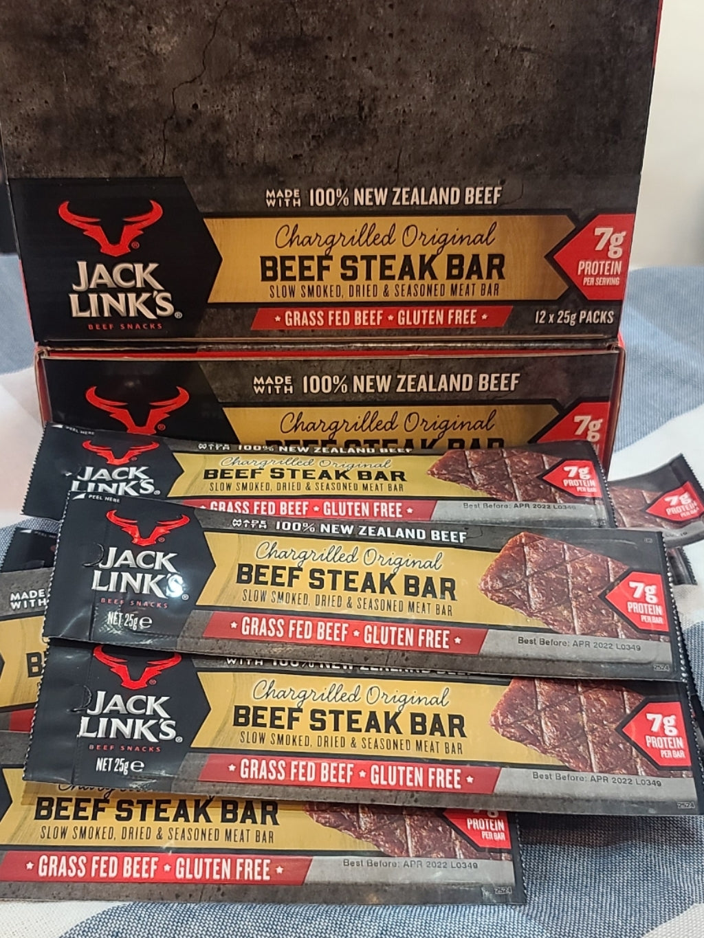 紐西蘭Jack Link's BBQ味厚切牛扒條 25g