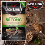 紐西蘭Jack Link's Biltong Beef Snacks - Traditional Biltong 45g