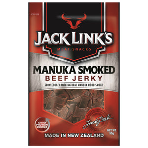 紐西蘭Jack Link's 麥蘆卡木煙燻草飼牛肉乾50g