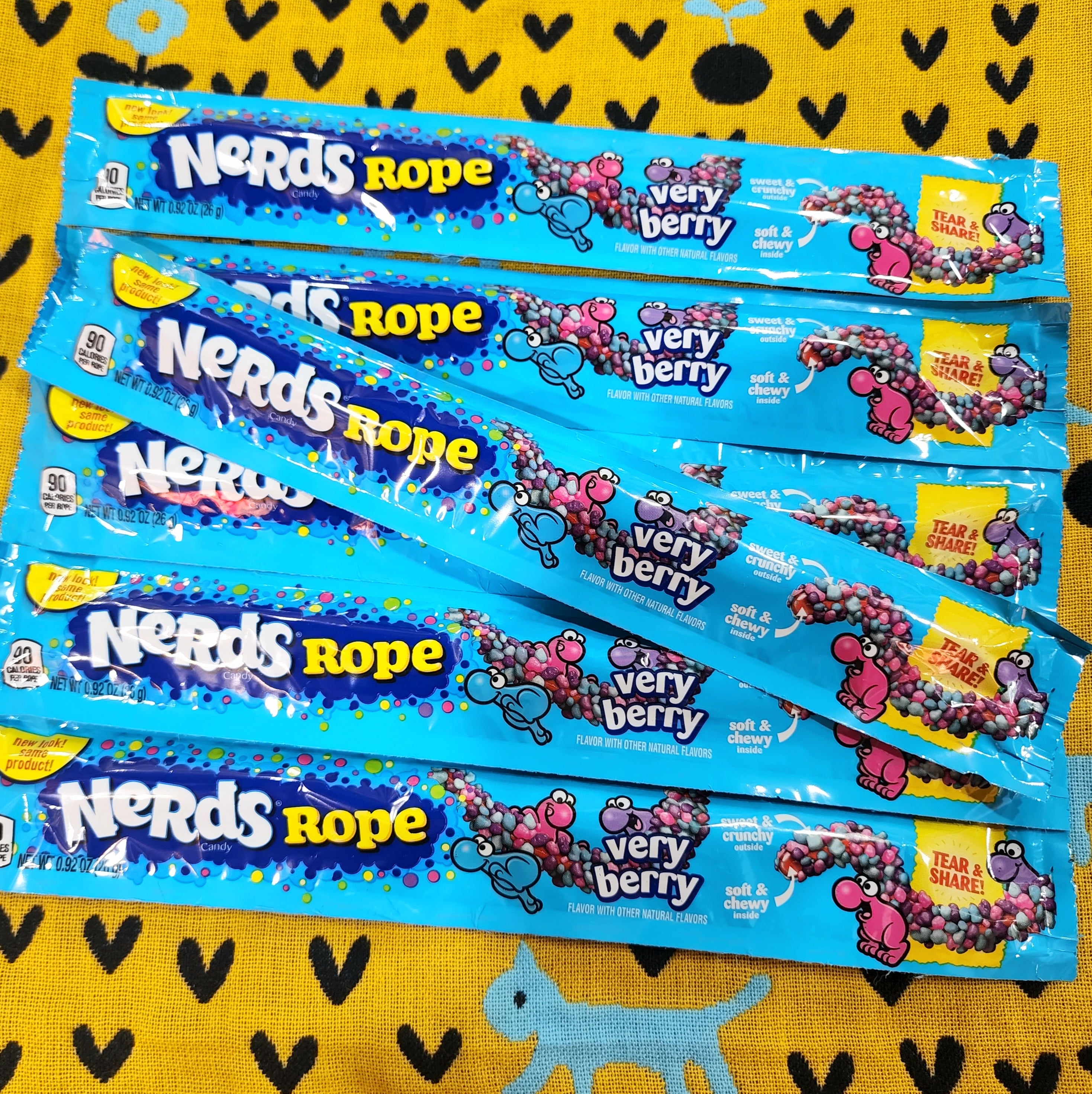 NERDS Rope Candy Very Berry雜莓味糖條26g 美國創意糖果