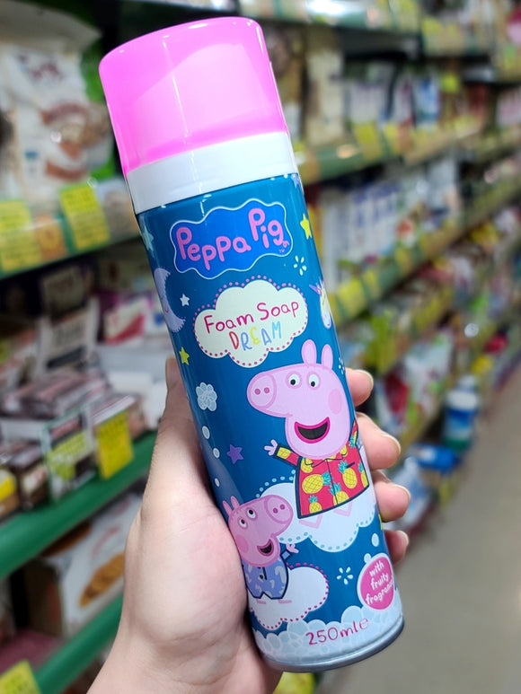 英國Peppa Pig 可塑造型泡泡沐浴皂