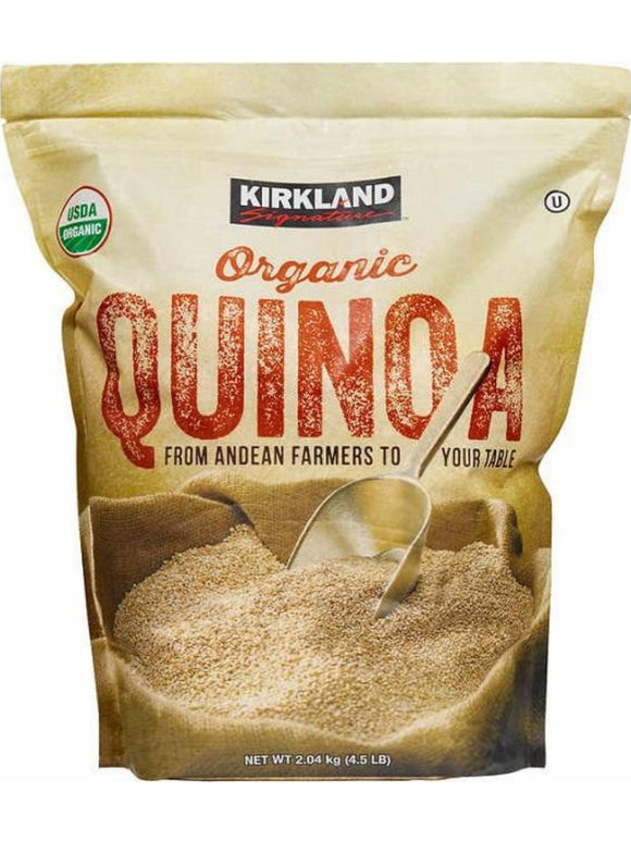 Kirkland Organic Quinoa 美國直送 Kirkland 有機白藜麥 2.04Kg