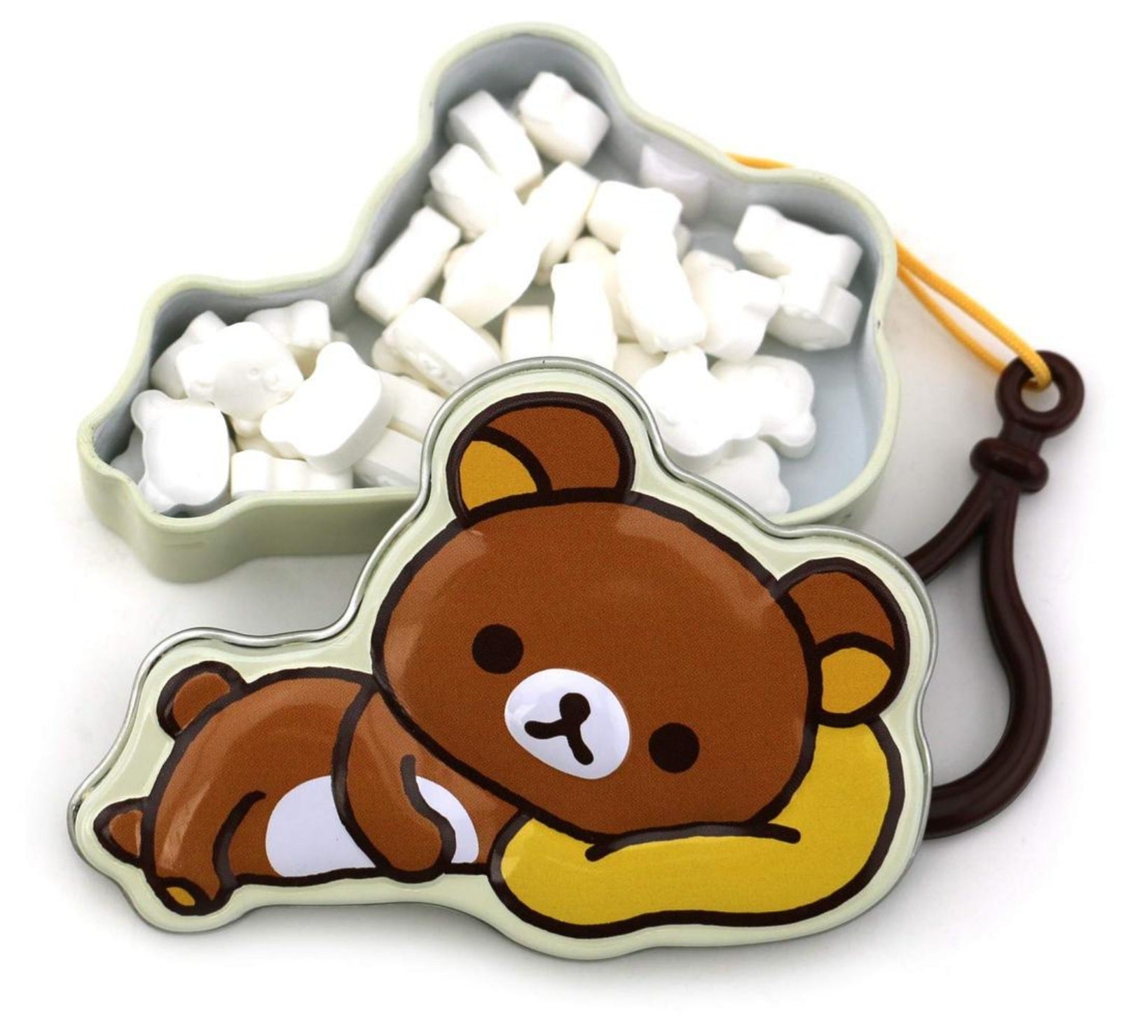 Rilakkuma Tin Candy - Marshmallow Flavored Lazy Day Sweets