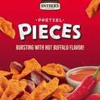 Snyder’s Buffalo Wing Pretzel Pieces｜水牛城雞翼味椒鹽脆餅｜香辣美式零食