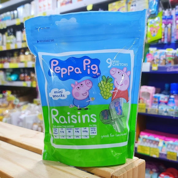 Peppa Pig 無添加糖提子乾(9盒小包裝)