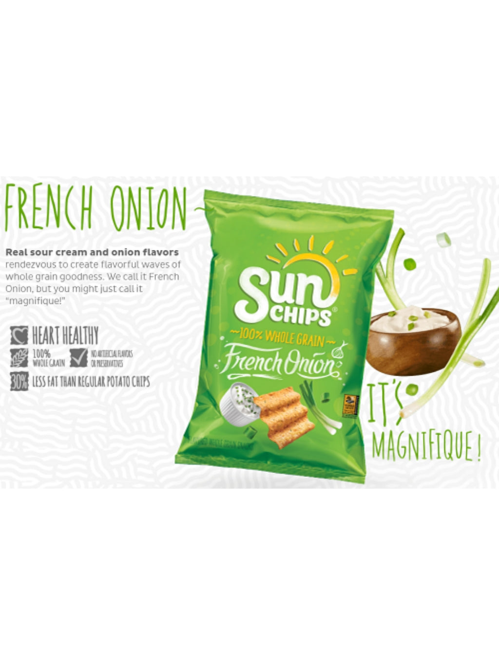 SunChips 法式洋蔥味脆片185g(美國製)