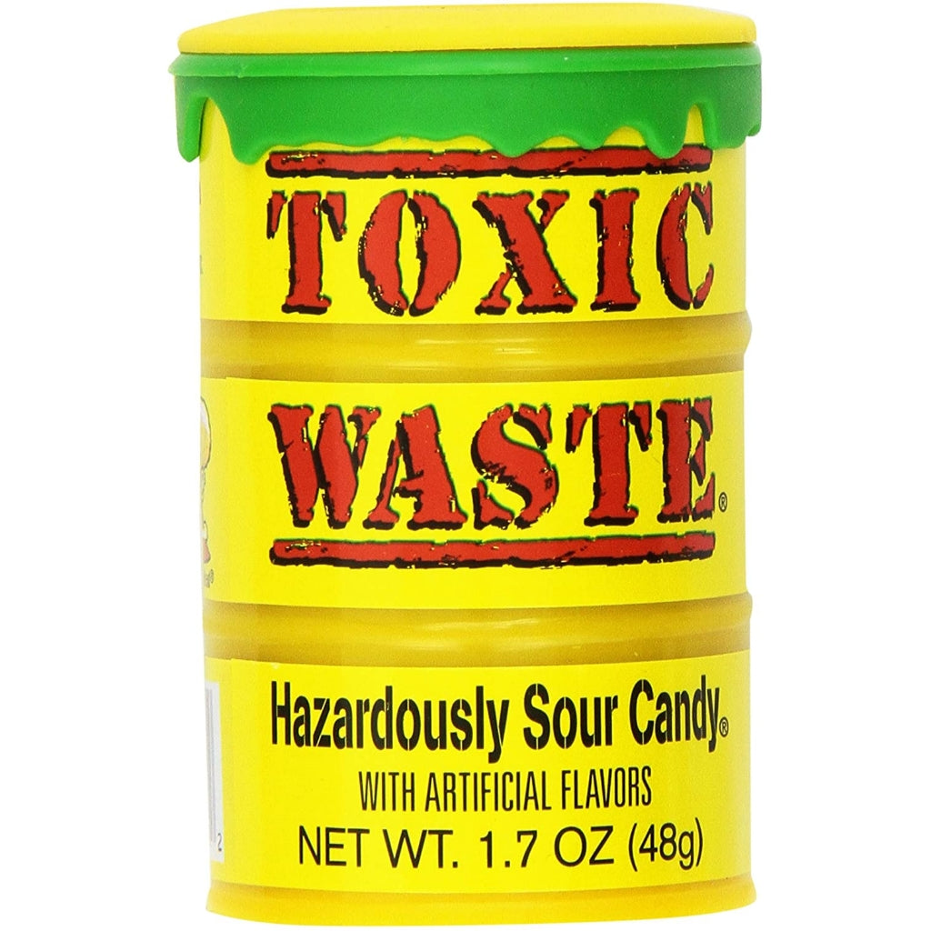 Toxic Waste Sour Candy 加拿大直送 Toxic Waste 超酸糖
