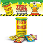 Toxic Waste 黃色桶裝超酸糖 美國進口酸味糖果
